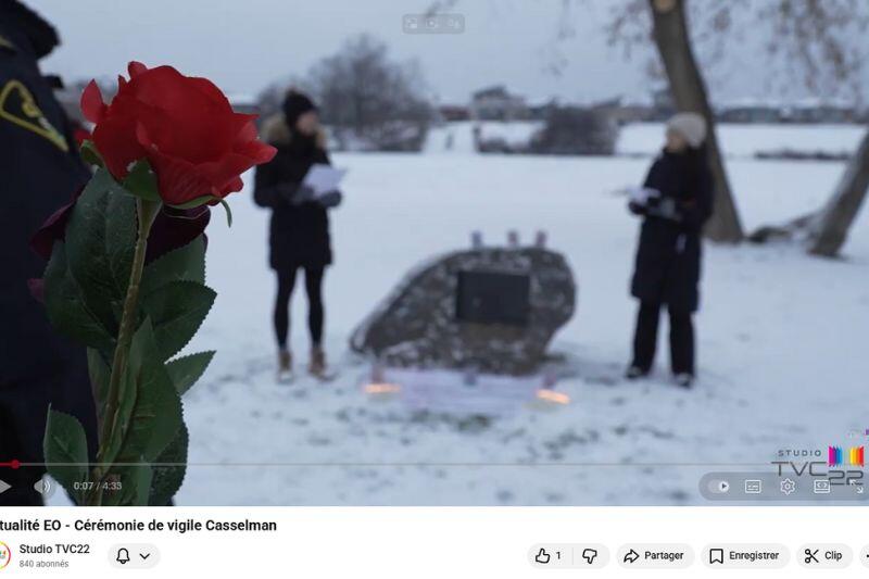 Actualité EO - Cérémonie de vigile Casselman